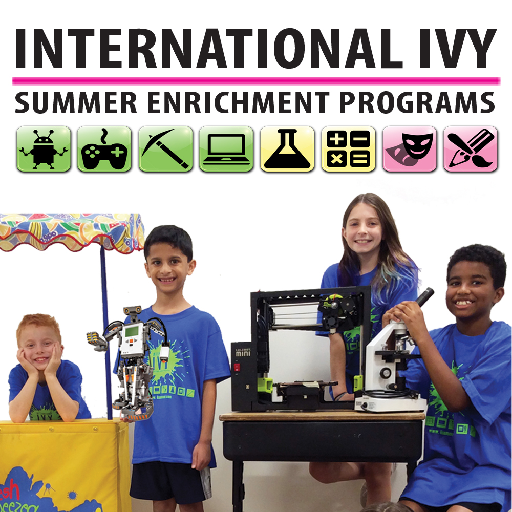 Summer Enrichment Classes for Kids (Ages 3-15)