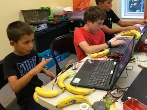 Scotch Plains is Going Bananas For Makey Makey in Week 6