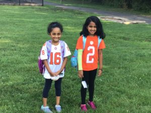 Giants and Packers and Tigers Oh My! (Sports Day at Somerset!)